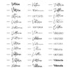 Acrylic Welcome Sign "Names"