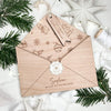 Weihnachtsgeschenk Kind - Personalisierter Holzumschlag