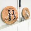 Wooden sign Clementi made of mango wood | personalised
