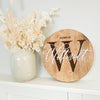 Wooden sign Clementi made of mango wood | personalised