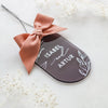Acrylanhänger Samtschleife Valentinstag Hochzeit Geschenk Taschenanhänger