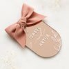 Acrylanhänger Samtschleife Valentinstag Hochzeit Geschenk Taschenanhänger