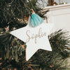 Christmas tree star made of acrylic | personalised