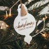 Christmas tree decoration "Merry Christmas" | personalised