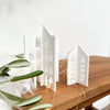 Häuschen 3D als Steckfigur aus Acryl minimalistisch