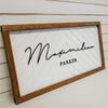 Holzschild "Parker" Shabby | personalisiert