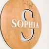 Children's wooden sign Sweet Girl/Boy, personalised