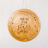 Wooden Sign - To the Stars