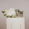 Cake topper "Mr&Mrs"