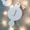 Christmas tree decorations "initials" | personalised
