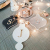 Christmas tree decorations "initials" | personalised
