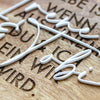 personalisiert holzschild valentinstag geschenk hocheit spruch