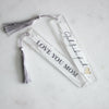 Personalized acrylic bookmark