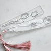 Personalized acrylic bookmark