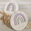 Name plate Rainbow made of wood
