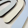 Name plate Rainbow made of wood