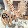 Cute wooden pennant chain | sets