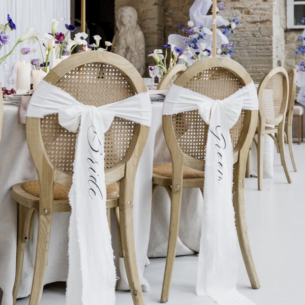 Stuhlschilder Hochzeit