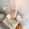 Holzblumen als Set aus Buchenholz 20-30 cm