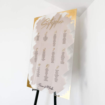 Sitzplan Hochzeit „Olivia“ – personalisiert