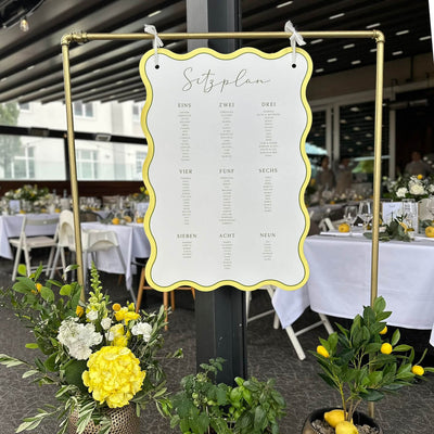 Sitzplan Hochzeit „Aurelia“ – personalisiert