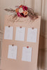 Sitzplan Hochzeit  – personalisiert – Acrylglas