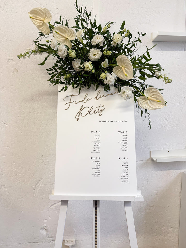 Sitzplan Hochzeit „Lina“ – personalisiert