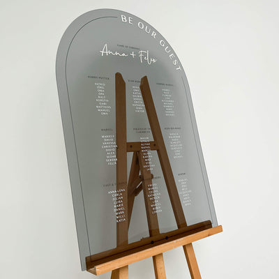 Sitzplan Hochzeit „Juna“ – personalisiert