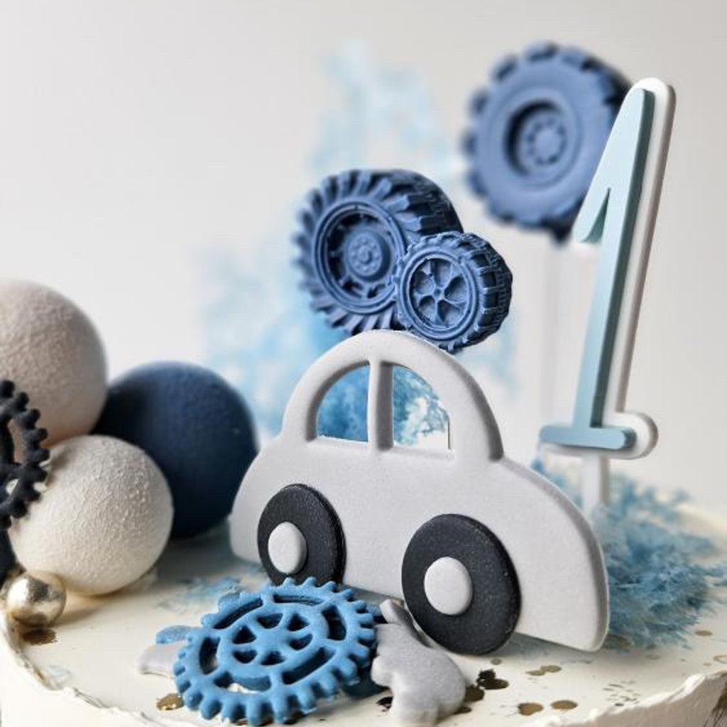 Tortenstecker Cake Topper Zahl 