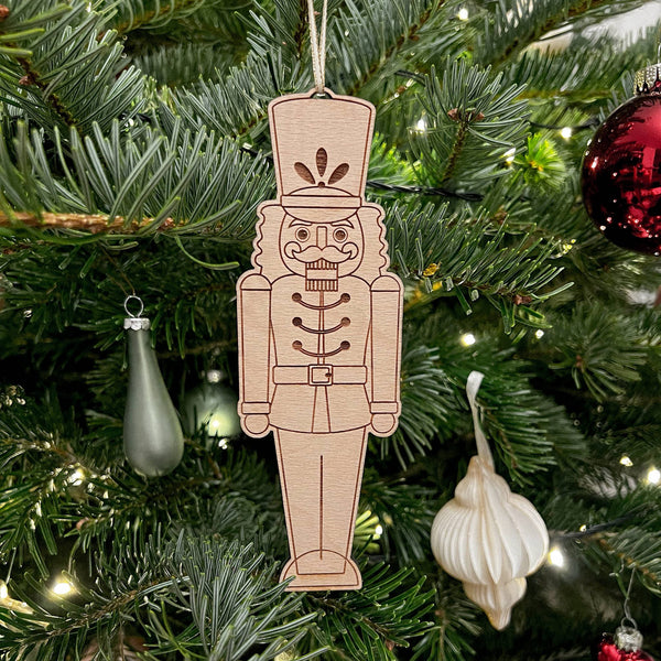 Weihnachtsbaumanhänger “Nussknacker” aus Holz