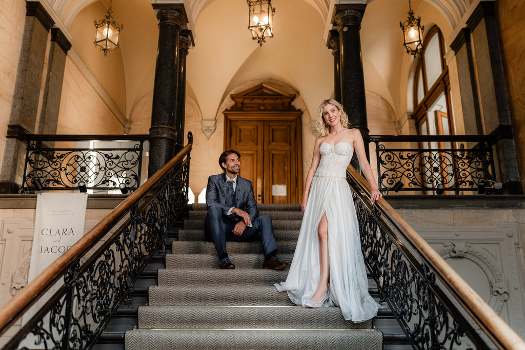 Personalisiertes Willkommensschild aus Stoff