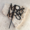 Cake Topper Mr&Mrs - Hochzeit