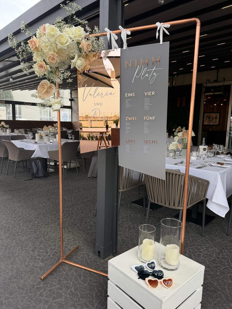 Sitzplan-Set Hochzeit „Viktoria“ – personalisiert