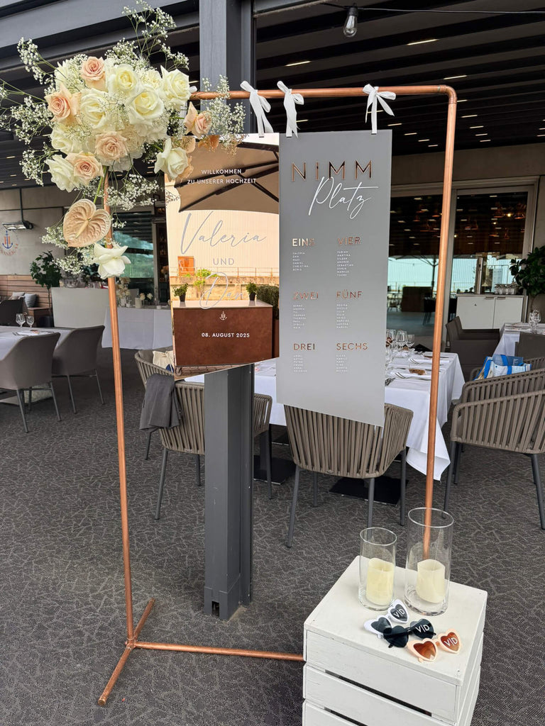 Sitzplan-Set Hochzeit „Viktoria“ – personalisiert