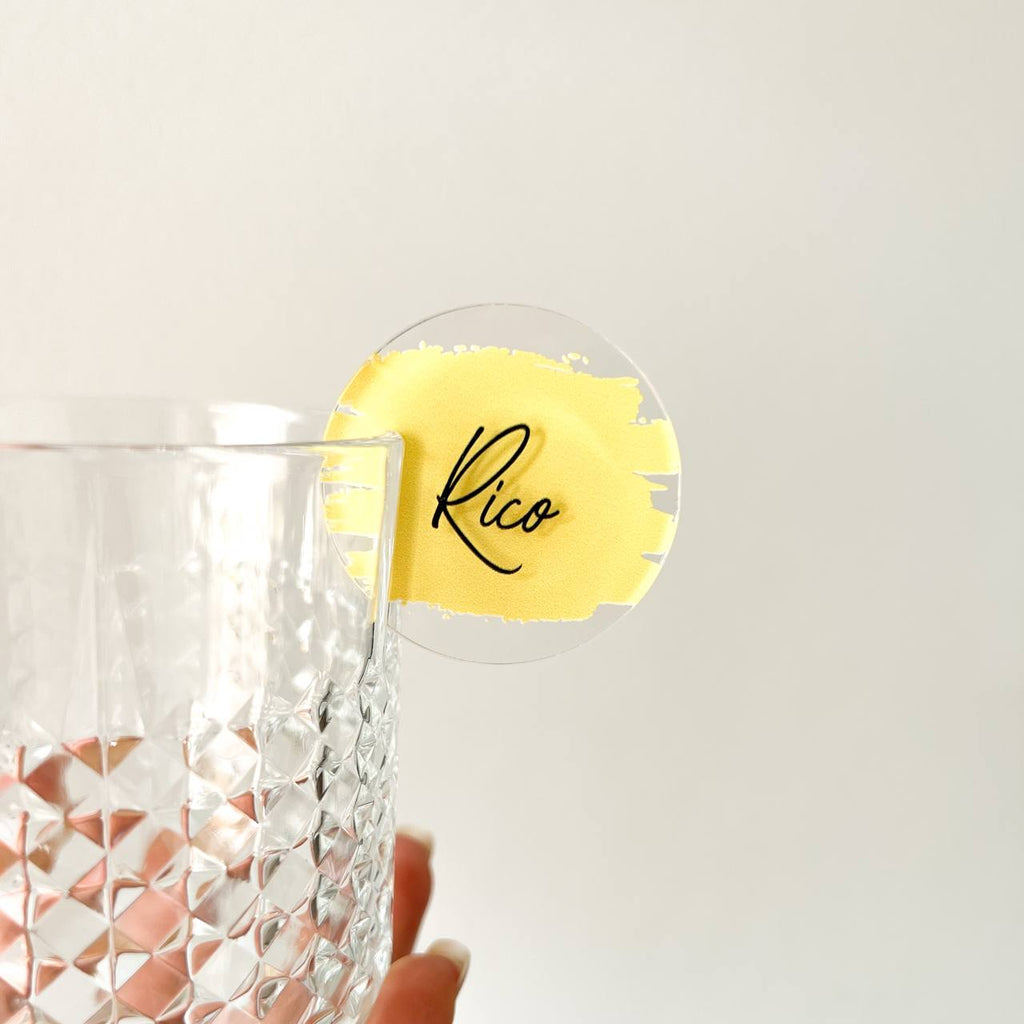 Stilvolle Glasmarkierung mit einzigartigem Design
