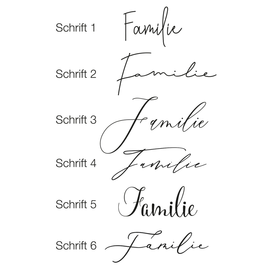 Acrylic sign, round and personalized