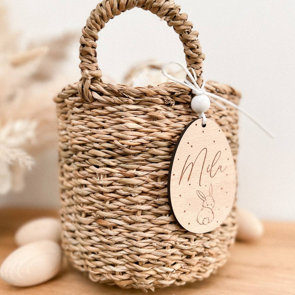 Anhänger Osterei aus Holz №2 | personalisiert