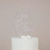 Cake Topper aus Acryl „Ewig Uns“