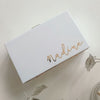 CLUTCH Your personalized acrylic glass bag, white