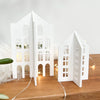Häuschen 3D als Steckfigur aus Acryl minimalistisch