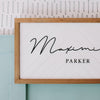 Wooden Sign "Parker" Shabby | personalised