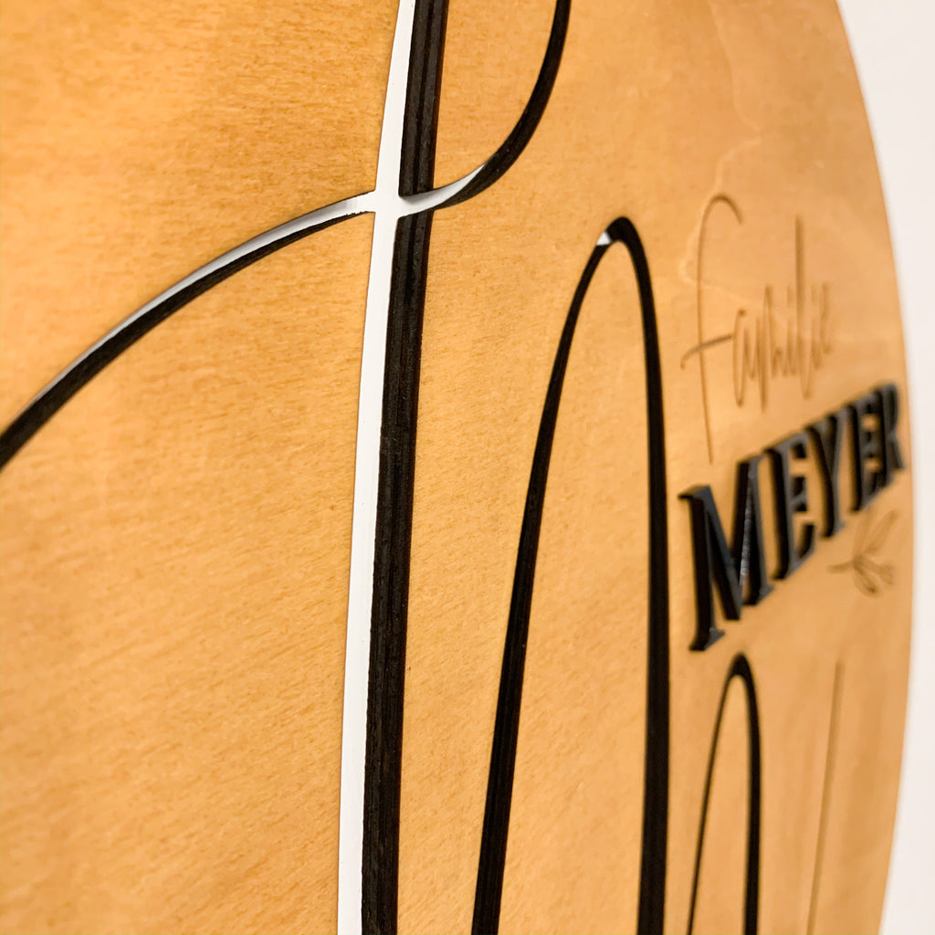 Familienschild Charlotte, personalisiert