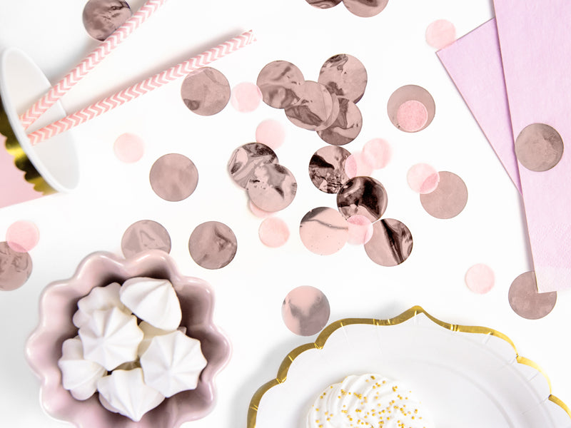 Konfettikreise in Roségold - 15g