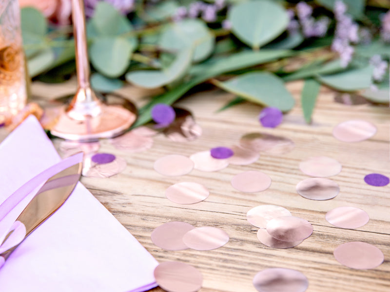 Konfettikreise in Roségold - 15g