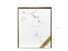Gästebuch mit goldenem Design - 22 Seiten