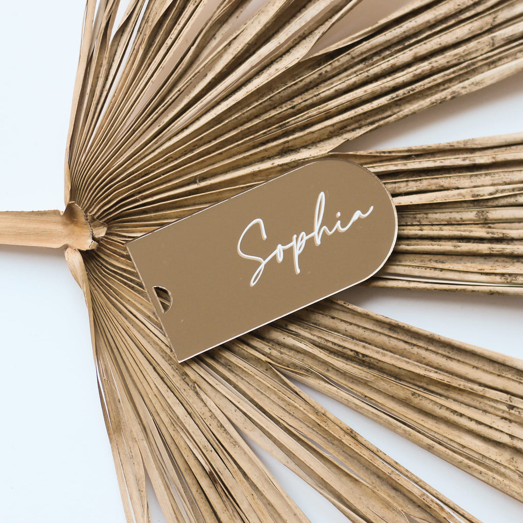 Platzkarte mit Namen