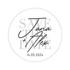 Save The Date Acrylic Magnet Design 1 | Personalized