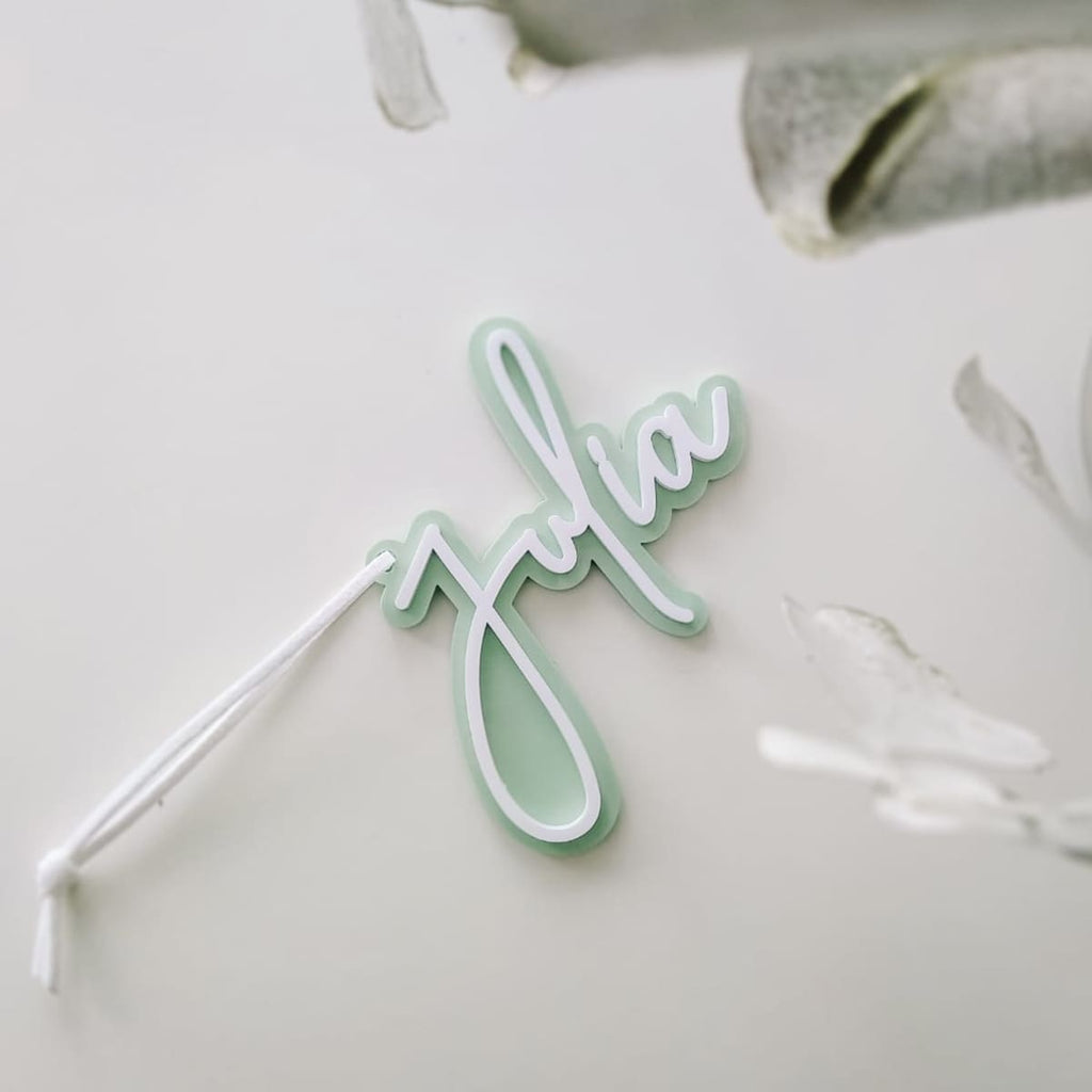 Taschen- & Schlüsselanhänger | Name | personalisiert