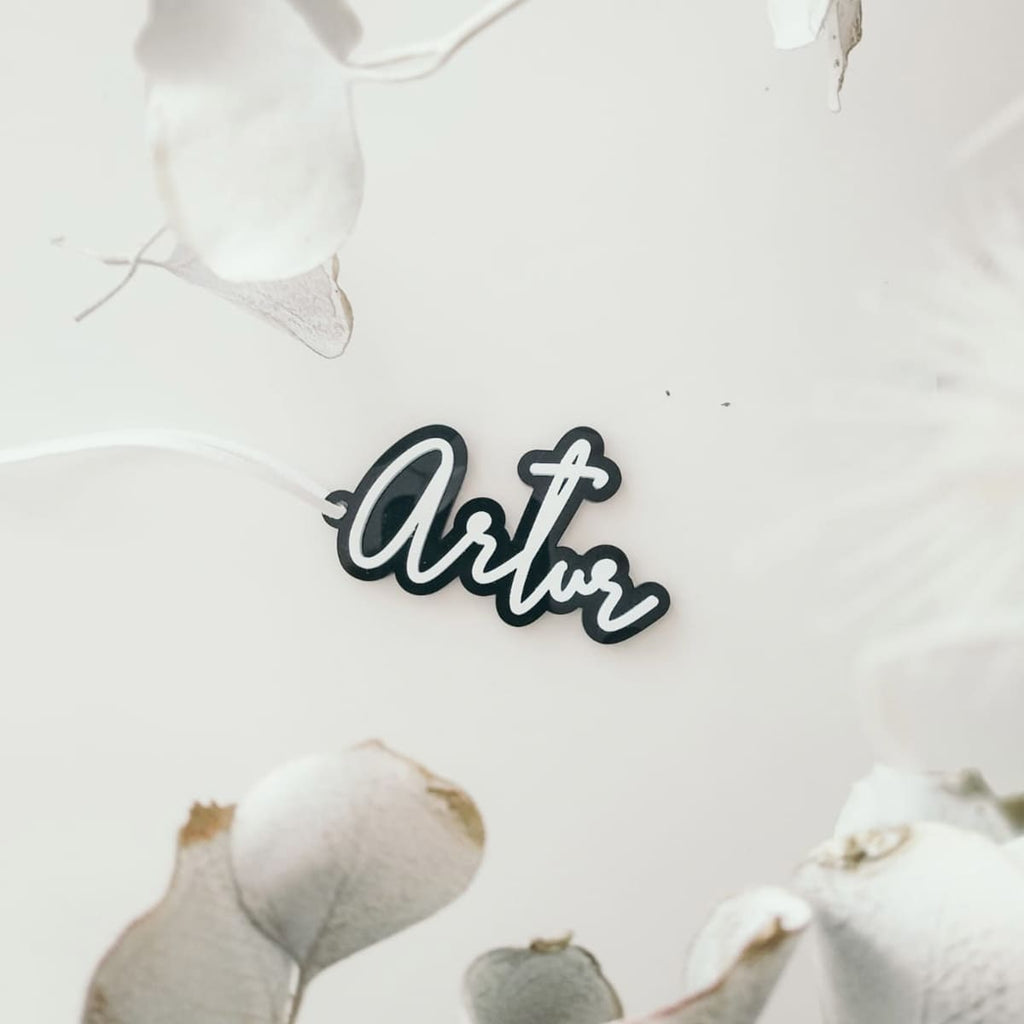 Taschen- & Schlüsselanhänger | Name | personalisiert