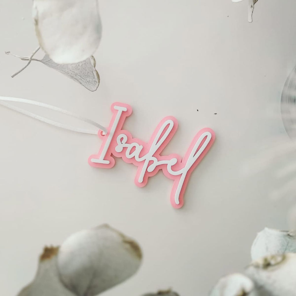 Taschen- & Schlüsselanhänger | Name | personalisiert